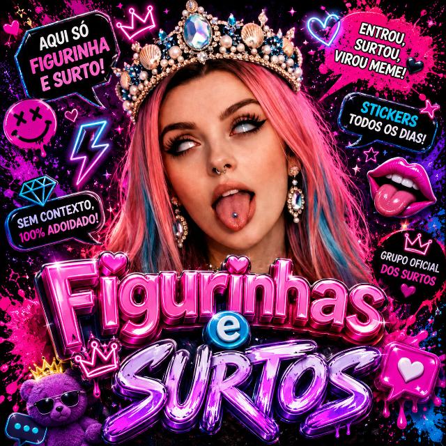 𝙁𝙞𝙜𝙪𝙧𝙞𝙣𝙝𝙖𝙨 𝙚 𝙎𝙪𝙧𝙩𝙤𝙨🤪